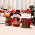 thumbnail image 5 of Christmas Candy Storage Box Snowman Santa Claus Deerlet Ornament Gift Box child Party Wedding Gift Santa Claus Decoration, 5 of 9