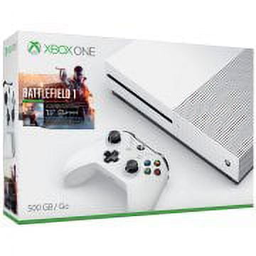 Restored Xbox One S 500GB Console - Battlefield 1 Bundle (Refurbished)