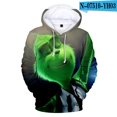 thumbnail image 1 of Suéter Grinch del monstruo verde de Disney para hombre y mujer, suéter navideño estampado con capucha, disfraces de Halloween para regalos de novia, 1 of 4