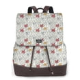 thumbnail image 1 of Easygdp Funny Cat White Mochila de Cuero para Mujeres, Bolso de Hombro, Bolsos de Mano de Moda para Trabajo y Viajes, 1 of 4