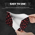 thumbnail image 5 of Lsque Beautiful Red Ladybug Printed Long Tissue Box Cover Holder, Facial Paper Organizer Dispenser,Triangle with Bottom Belt, PVC Leather Decorative Organizer, 5 of 9