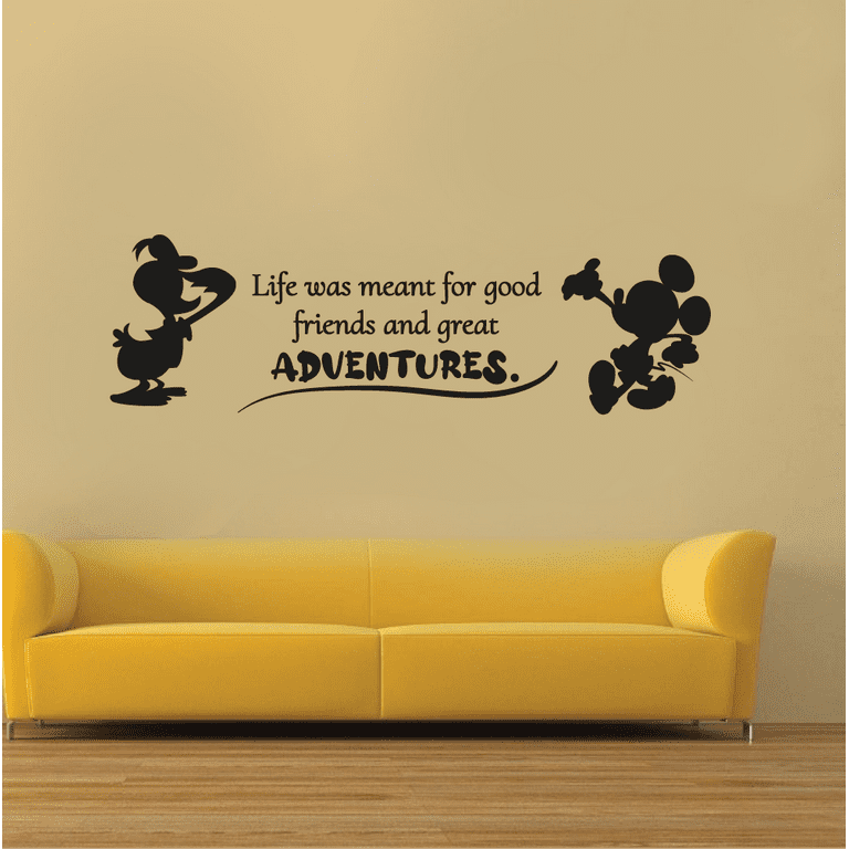 Friends - Famous quotes Wall Mural