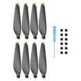 thumbnail image 2 of Remplacement de Lame, 2 Paires d'Hélices pour Drone, Ensemble de Pales de Rechange pour Mini PRO, Robustes et Résistantes, 2 of 8