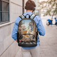 thumbnail image 6 of Tom And Jerry Backpack Bookbag Casual Daypack Travel Backpacks for Work Hiking Camping, 6 of 8