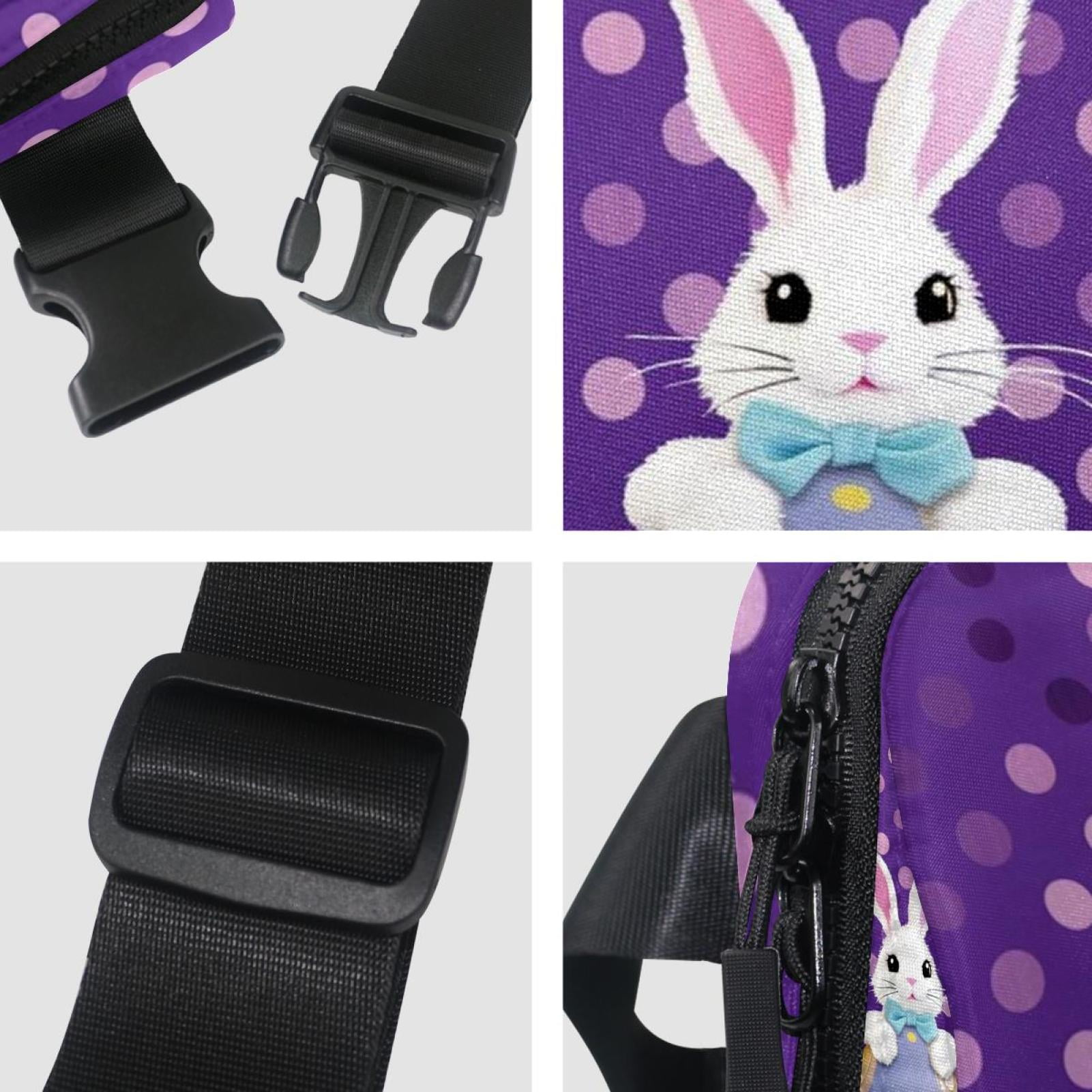 Easter Lightweight Adjustable Running Belt with Extension Strap for Unisex - Fanny Pack Waist Bag for Fitness and Exercise