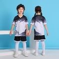 thumbnail image 3 of Hienoo Toddler Boys Clothes Outfits Quick Dry Sports Short Sleeve T Shirt and Shorts Sportswear Set, 3 of 4