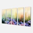 thumbnail image 2 of Pink Sakura Flowers in Soft Color - Floral Canvas Art Print, 2 of 3