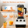 thumbnail image 5 of 64oz Blender Pitcher Compatible with Vitamix 5000 5200 5300 6300 7500 VM0101 Stainless Steel Blades BPA-Free Container for Smoothies and Sauces, 5 of 6