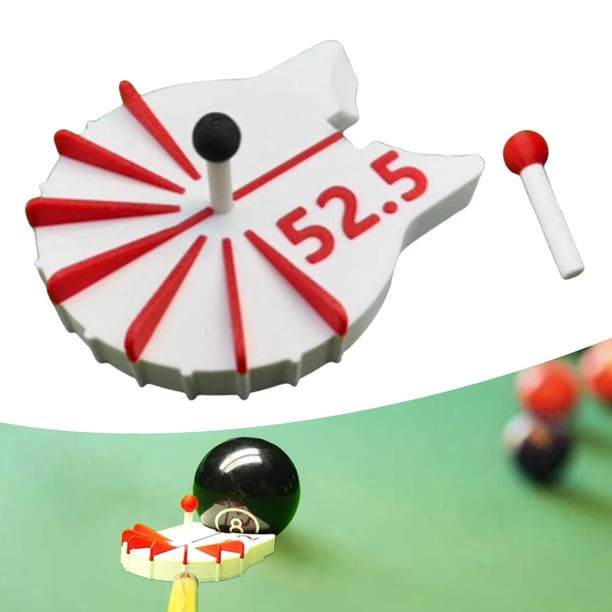 Entrenador de Puntería de Billar, Accesorios, Herramienta Práctica de Puntería de Billar, Ayuda para El Entrenamiento de Billar para Juegos, Viajes, P 30 grados