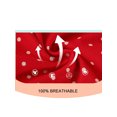 thumbnail image 6 of HWJAD 2-7 Years Kids Girl's Dresses Cotton Jersey Ruffles Long Sleeve Button Swing A-Line Cute Elk Christmas Dress, 6 of 7
