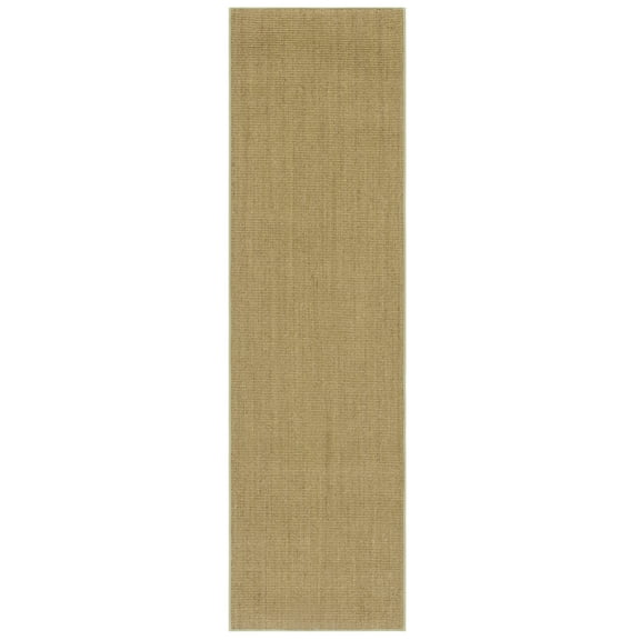 SAFAVIEH Martha Stewart Maximillian Solid Runner Rug, Green, 2'3" x 10'