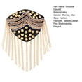 thumbnail image 7 of Lifetechs Shoulder Tassels Epaulet Chain Tassels Rivets DIY Clothes Decor Men Women Shoulder Board Badge Brooch Business Suit Accessories, 7 of 7