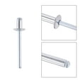 thumbnail image 3 of Unique Bargains 5mm Diameter 8mm Grip Length Silver Tone Aluminum Blind Rivets 60 Pack, 3 of 4
