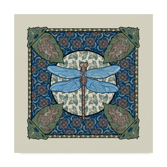 Trademark Fine Art 'Apple Dragonfly' Canvas Art by Michele Meissner