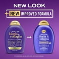 thumbnail image 2 of OGX Conditioner, Thick & Full Biotin & Collagen, 13oz (Pack of 4), 2 of 9