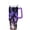 color-666, variant on Stylish 40oz Plaid Pattern Tumbler with Handle and Leak Proof Flip Straw Lid, Double Wall Insulated Stainless Steel Mug