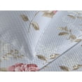 thumbnail image 3 of Ambesonne Garden Vibes Quilted Coverlet 3 Pcs, Rose Romantic Spring, Queen Size, Pale Sky Blue Pale Maroon, 3 of 4