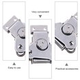 thumbnail image 3 of ADDHAT Metal Spring Loaded Door Latch for Storage Security, Easy to Install, , 1 Set for Home and Garage, 3 of 8