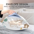 thumbnail image 4 of Yayeee Pillowcase King Size Set of 2 Satin Wrinkle Resistant Pillow Case, Cute Animal, 4 of 7