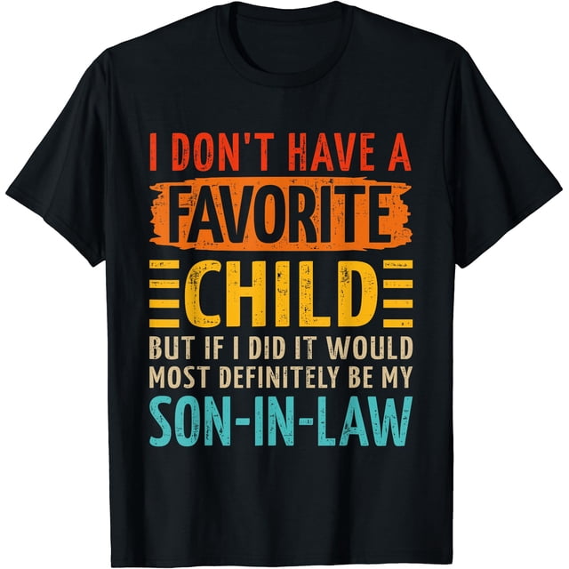 T-Shirt Favorite child Son-In-Ball pour la Fête des Mères - comme sur l'Image - 4TG