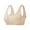 Beige, variant on Wancir Elderly Women's Lightweight Wire-Free Bra - No Sponge & Full-Coverage Support for Anti-Sagging Comfort