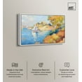 thumbnail image 2 of Sail Off In The Morning Impressionism Wall Art /Monet And Van Gogh Inspired Art Canvas Wall Art by Art Remedy, White Floater Frame, 55" x 37", 2 of 6