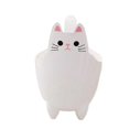 thumbnail image 1 of Papelera de escritorio sin tapa con forma de gato, gran capacidad, para almacenamiento de basura en sala de estar y dormitorio. Suministros para el hogar., 1 of 4