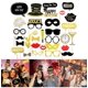 thumbnail image 2 of Marco para fotomatón de Año Nuevo, accesorios y juego de gafas, recuerdo de fiesta de Nochevieja., 2 of 5