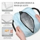 thumbnail image 3 of Fotbe Light Blue Marble Bolsa de Almuerzo con Estampado, Lonchera Aislada, Contenedor de Comida Reutilizable Tipo Cooler a Prueba de Fugas, 3 of 6