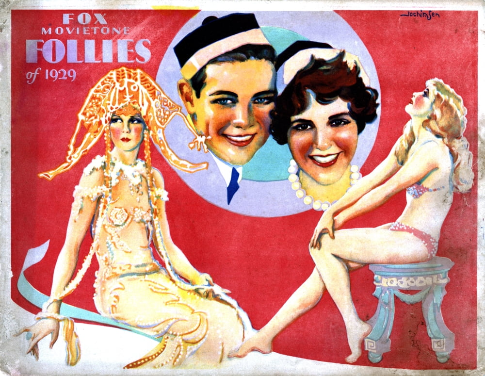 Fox Movietone Follies Of 1929 Center John Breeden Sharon Lynn 1929 Tm