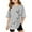 Grey, variant on RTKFRFLM Girls Butterfly Graphic T-Shirt Short Sleeve Casual Fashionable Tee Grey 12-13 Years