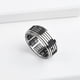 thumbnail image 3 of Qarigey Anillo giratorio Bagua moda Punk banda anillos ancho titanio acero joyería encanto boda hombres amante dedo accesorios Ropa, zapatos y accesorios Miscelánea  8 # como se muestra Qarigey  AP016423-02, 3 of 6