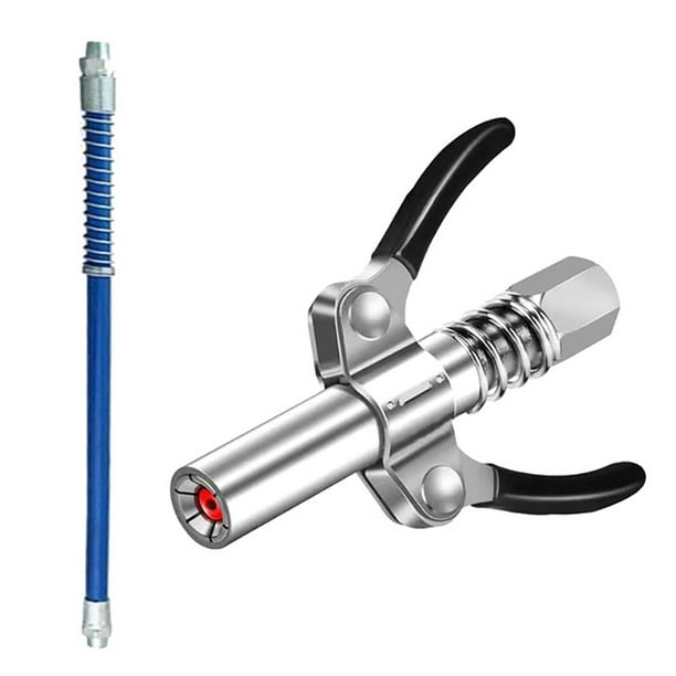 Boquilla De Grasa Acoplador de grasa Alta presión 10000 PSI Adaptador Conector Bloqueo en accesorios de herramientas Tmvgtek Para estrenar