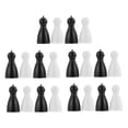 thumbnail image 4 of LEEYNEER 40 Pcs Plastic Flight Chess Chessman Human Shape Board Game Child, 4 of 8
