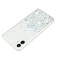 thumbnail image 3 of Luminous Case for Samsung Galaxy A05, Glow in the Dark Fluorescent Glitter Case for Women Girls, Bling Sparkle Lightweight Slim Shockproof Protective Phone Cover for Samsung Galaxy A05, White, 3 of 6
