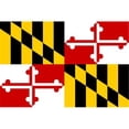 thumbnail image 1 of 6 Pi X 10 Pi Nyl-Glo Maryland Drapeau, 1 of 1