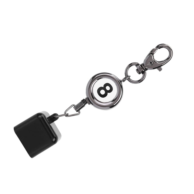 Pointe de Craie pour Queue de Billard Snooker, Queue de Billard Rétractable Noire Portable, Support de Craie pour Queue de Billard, Performance Fiable
