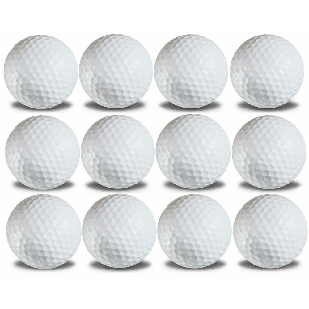 White Floating Golf Balls 12 Pack by GBM Golf