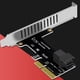 thumbnail image 2 of Adaptador PCI E a SFF-8643 Adaptador de unidad de estado sólido PCI-EX4/X8/X16 PCIE a U2, 2 of 9