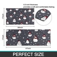 thumbnail image 7 of Dark Christmas Snowman Pattern Kitchen Rugs Sets Of 2,Anti Fatigue Kitchen Mat Rugs Non Slip Washable,Decorative Kitchen Floor Mats for Kitchen,Sink,Laundry,17"x30"+17"x47", 7 of 7