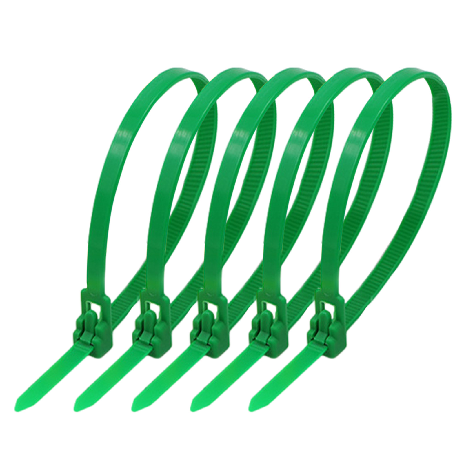 Reusable Releasable Cable Ties Premium Heavy Duty Nylon Zip Ties