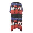 thumbnail image 2 of HELLHERO High Quality Fabrics Long Kimono Swimsuit Cover Up for Poolside Quick Dry Lightweight Palm Tree Pattern, 2 of 6