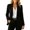 Black, variant on Womens Business Casual Blazers Long Sleeve Lapel Button Commute Office Suit Jackets with Pockets
