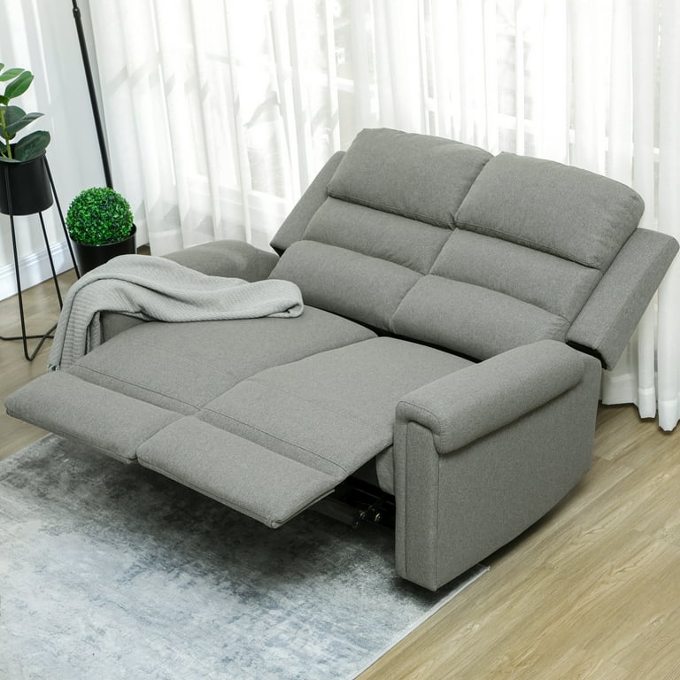 Recliner 2 seater sofa fabric discount