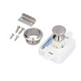 thumbnail image 1 of RV Push Button Latch, 26mm Hole Cupboard Push Button Catch Lock Wide Application  For  For Yachts For 14-18mm Door Thickness, 1 of 8
