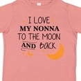 thumbnail image 4 of Inktastic I Love My Nonna to the Moon and Back Boys or Girls Toddler T-Shirt, 4 of 5