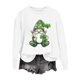 thumbnail image 1 of Camiseta de Manga Larga de la Mujer Grinch Navidad Impresa Casual con Detalle de la Manga Festiva, Camisetas de Navidad de Manga Larga de la Mujer, 1 of 5