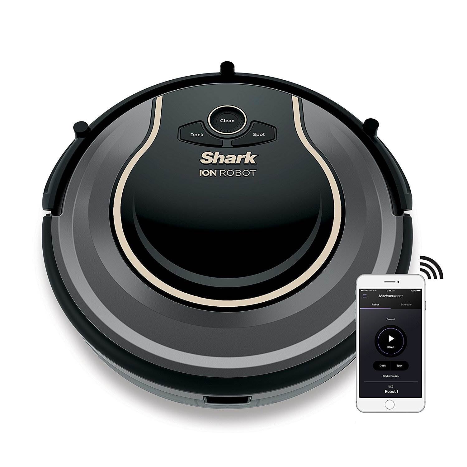 Shark Voice Control with WiFi Connectivity ION Robot 750 Self Vacuum