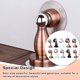 thumbnail image 4 of Kenally Tope de puerta de acero sin clavos, soporte antioxidante silencioso, accesorios para muebles montados en la pared, baño, inodoro, bronce rojo Type2 NO2 Kenally TO009226-10, 4 of 6