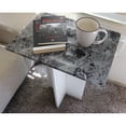thumbnail image 4 of Mesa De Centro Mdf Melamico Vinil Metalico Tipo Marmol Resisten Negro, 4 of 6